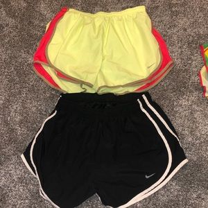 Lot of 2 Nike Womens shorts Size L